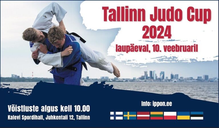 Ootame kõiki osalema Tallinn Judo Cup’ile Oodatud on nii pisikesed kui suured ju