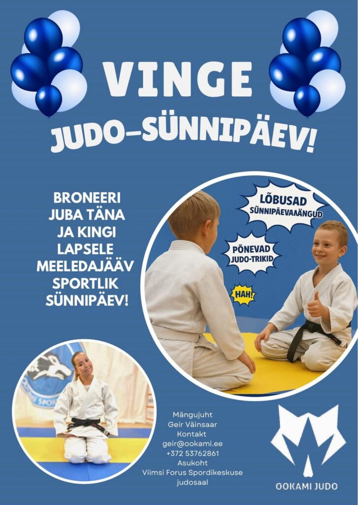 Sünnipäevad Foruse judosaalis